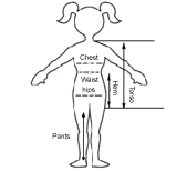 Children Clothing Measurement